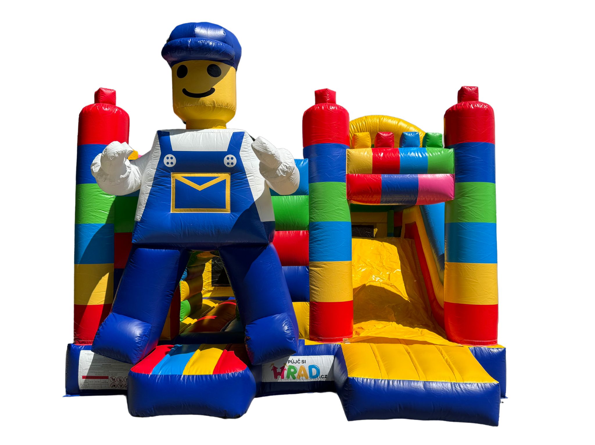 Skákací hrad Lego